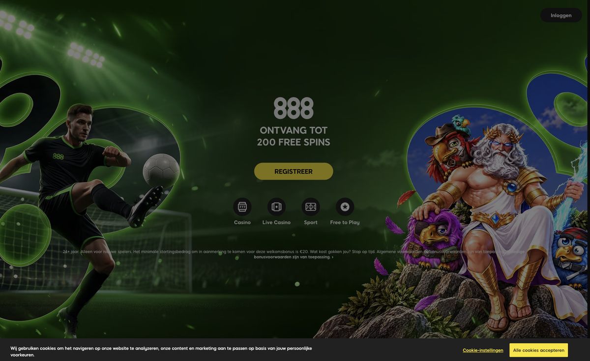 Page d'accueil du site officiel de 777 Casino, capture relevée le 14 octobre 2026