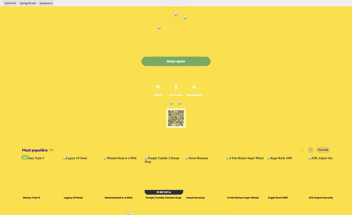 Page d'accueil du site officiel de Jalla, capture relevée le 14 octobre 2026